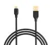 Kabel Aukey CB-MD1 microUSB do USB A 12 W 1m Czarny