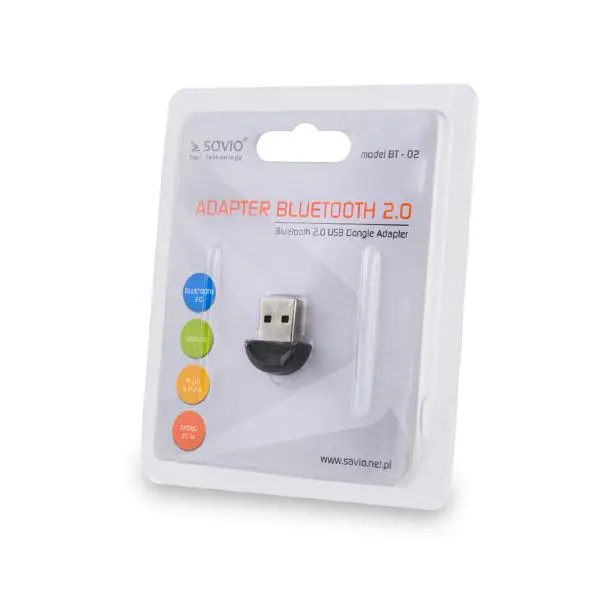 Adapter Savio BT-02