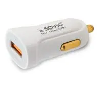Savio Quick Charge 3,0A SA-05/W Biały