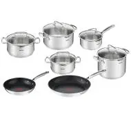 Tefal Duetto+ Max G732SC55 Indukcja Stal nierdzewna 12 elementów