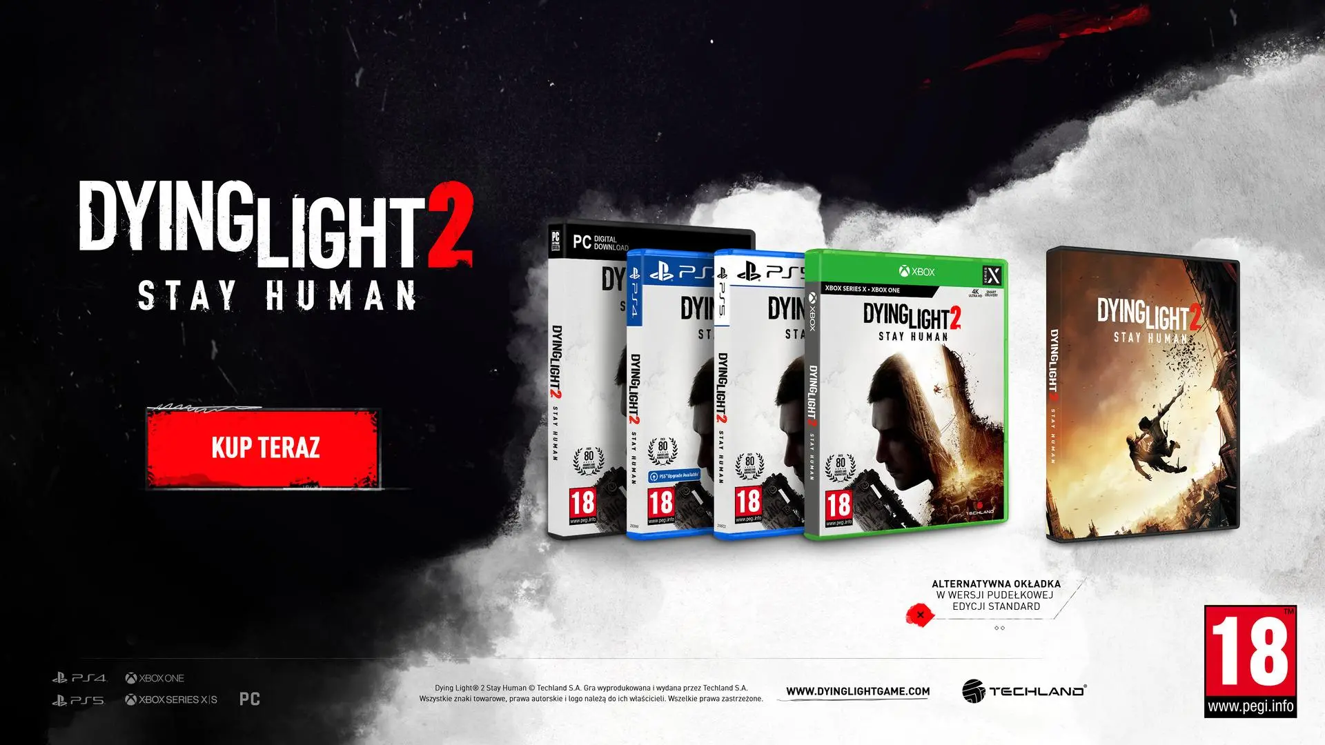 Dying Light 2 Gra na Xbox One (Kompatybilna z Xbox Series X)