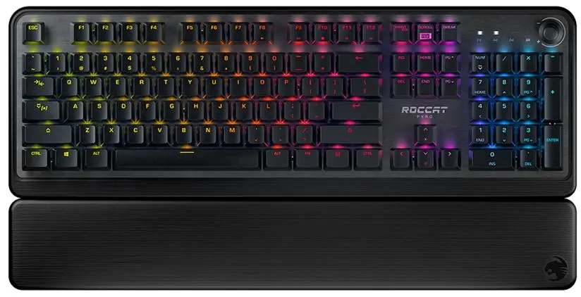 Klawiatura mechaniczna Roccat Pyro AIMO RGB Czarny