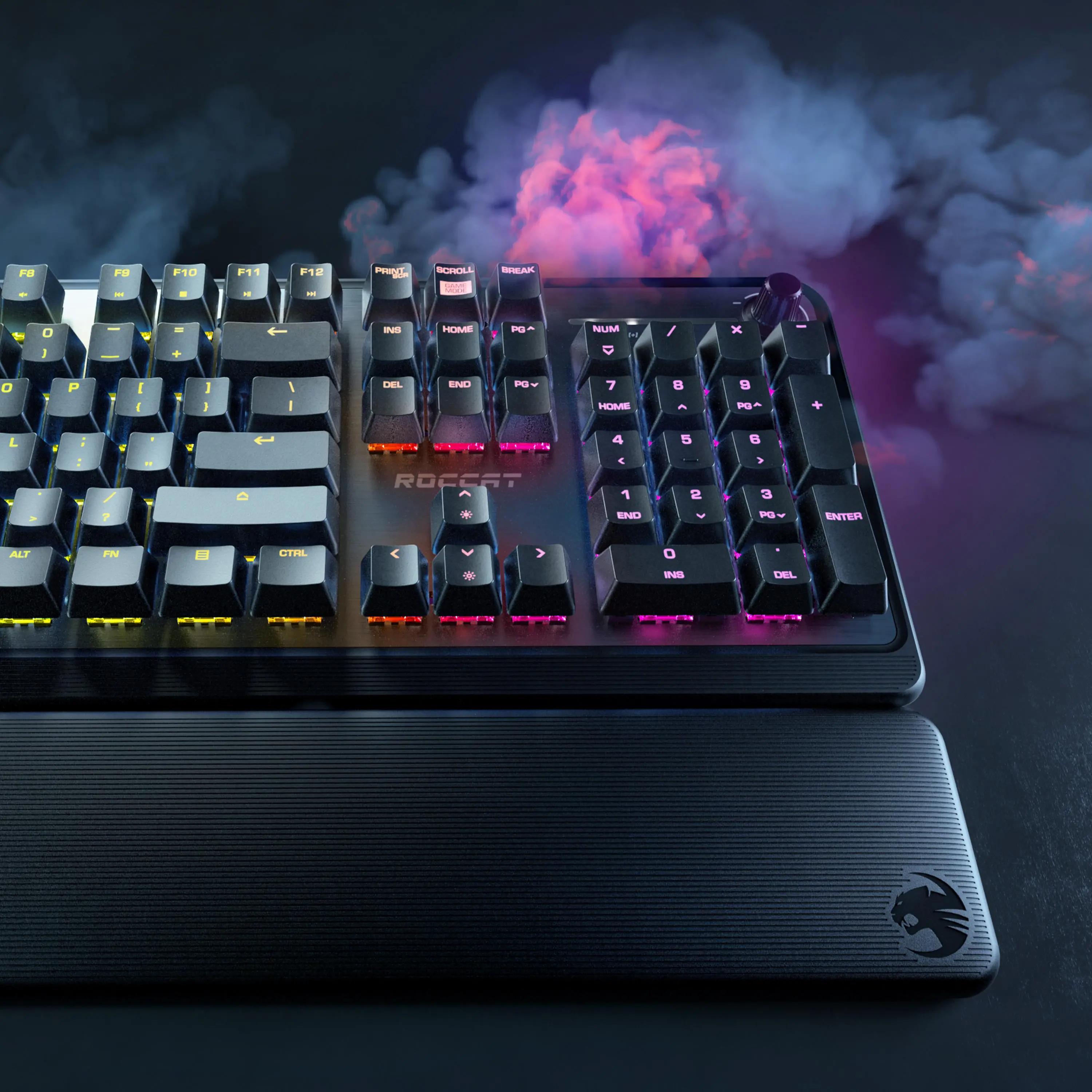 Klawiatura mechaniczna Roccat Pyro AIMO RGB Czarny