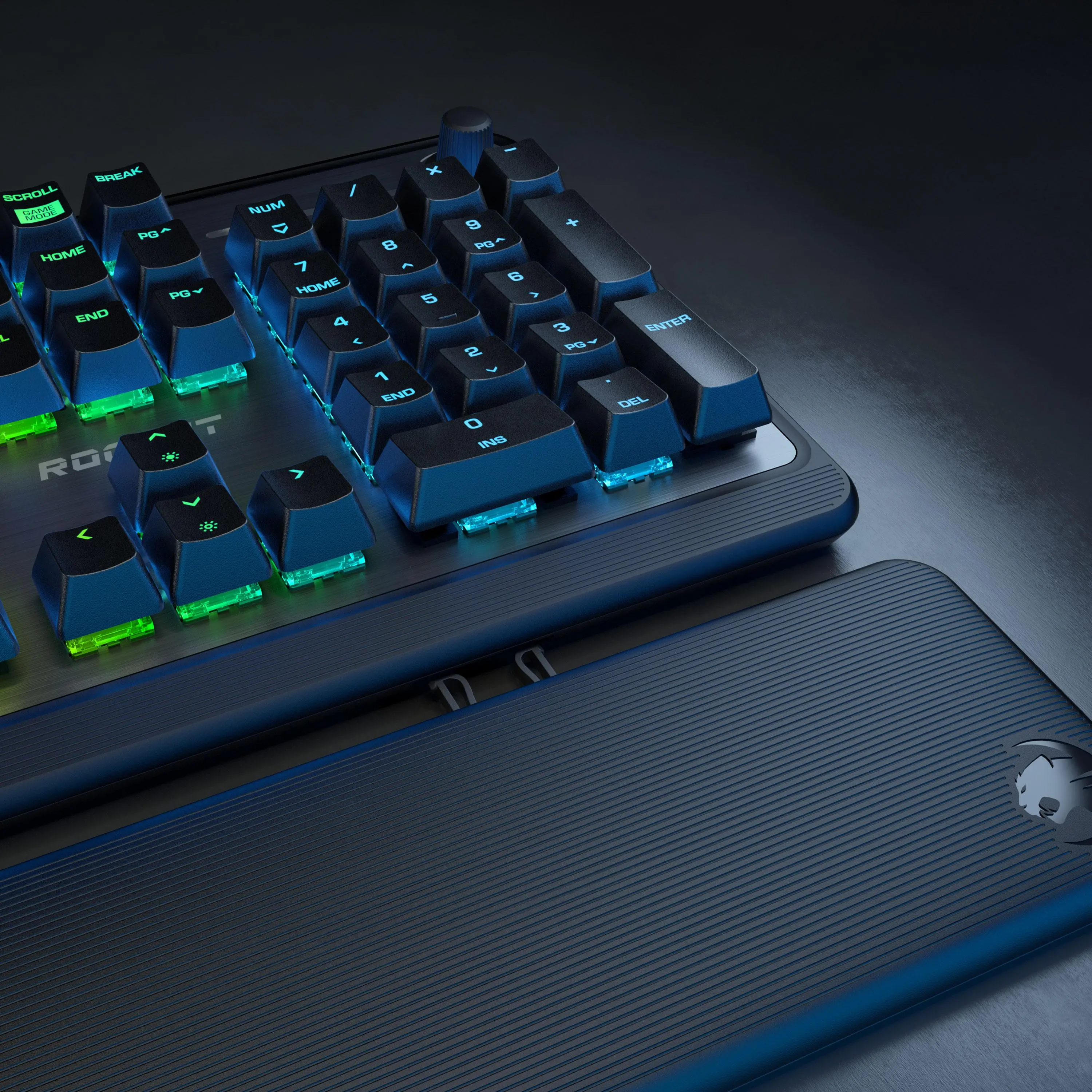 Klawiatura mechaniczna Roccat Pyro AIMO RGB Czarny
