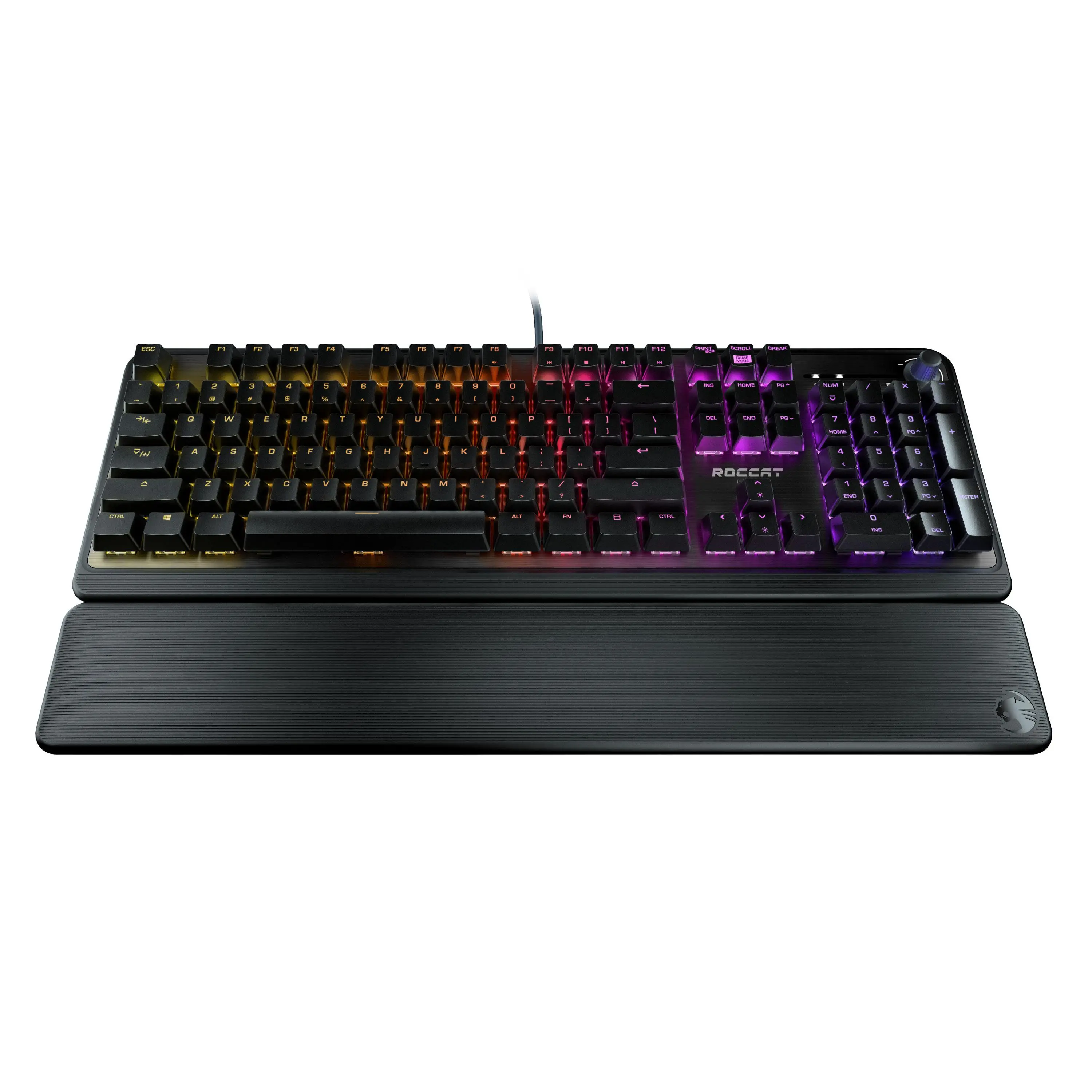 Klawiatura mechaniczna Roccat Pyro AIMO RGB Czarny