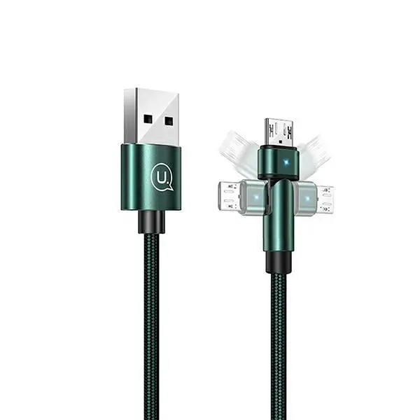 Kabel USAMS US-SJ478 1m Zielony