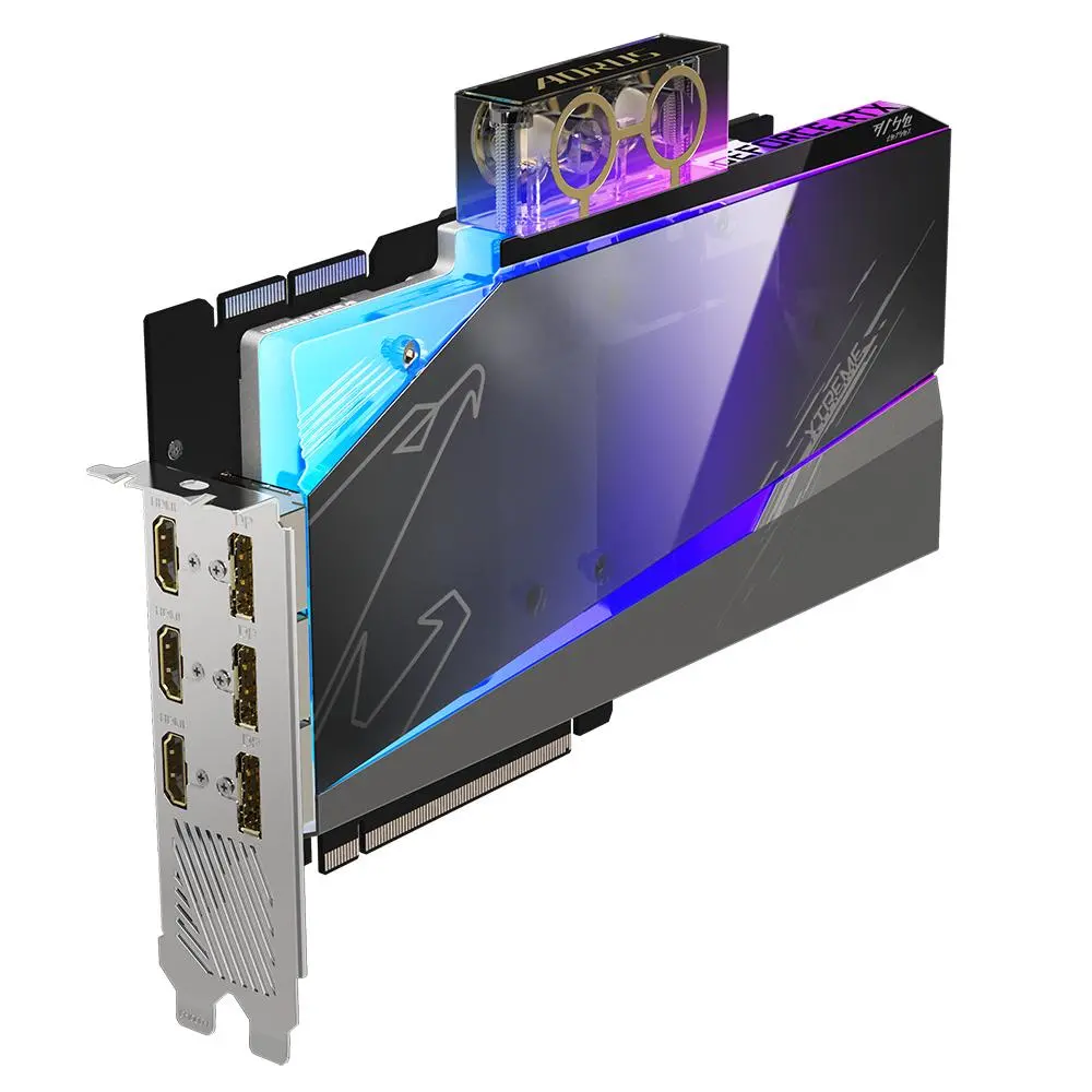 Karta graficzna Gigabyte AORUS GeForce RTX 3090 XTREME WATERFORCE WB 24GB GDDR6X 384bit DLSS