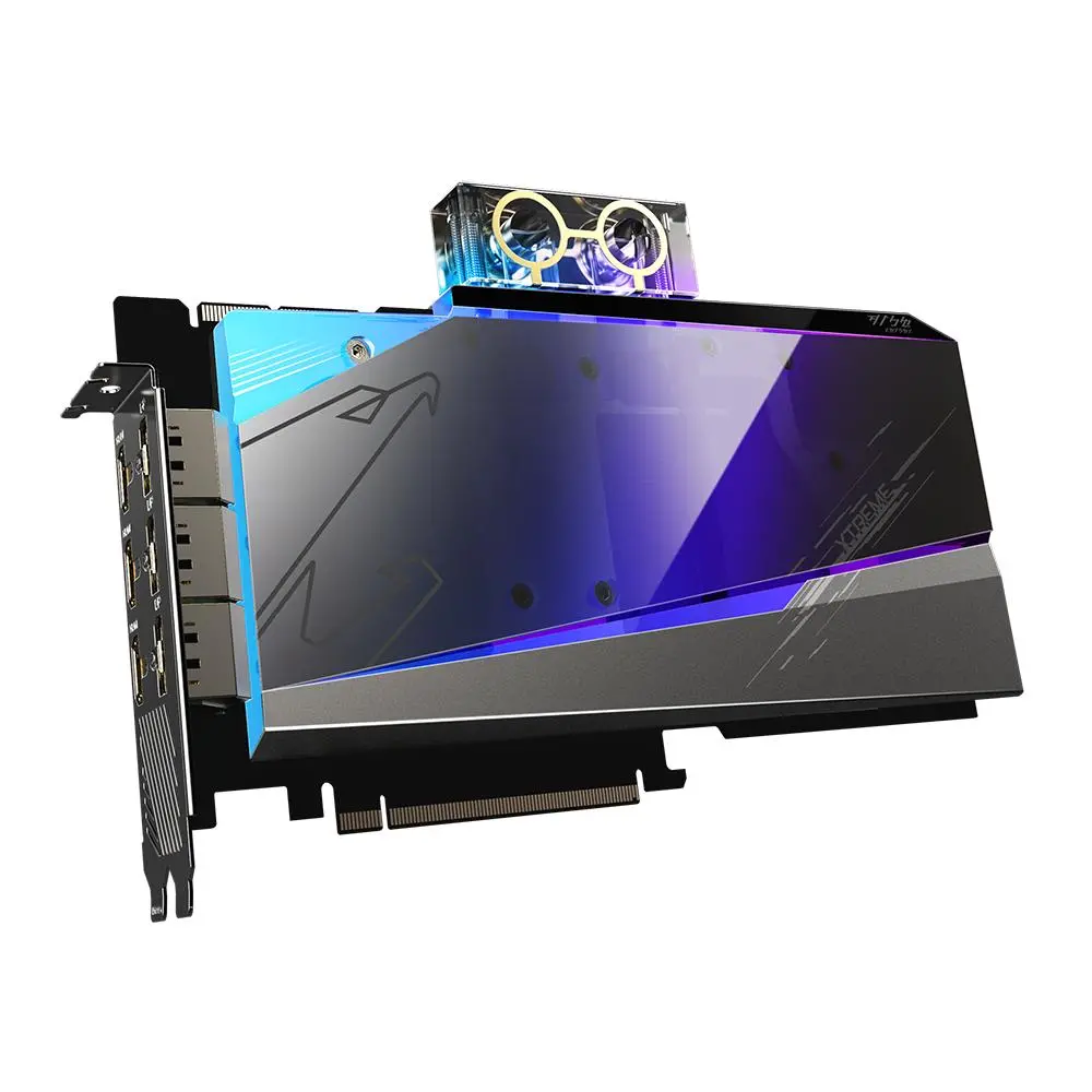 Karta graficzna Gigabyte AORUS GeForce RTX 3090 XTREME WATERFORCE WB 24GB GDDR6X 384bit DLSS