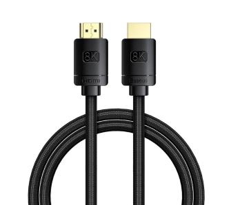 Kabel HDMI Baseus CAKGQ-J01 HDMI 2.1 / 8K / 1m (czarny)