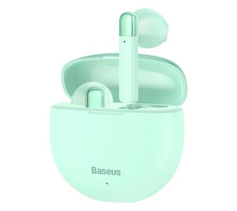 Słuchawki bezprzewodowe Baseus Encok W2 Douszne Bluetooth 5.0 Miętowy