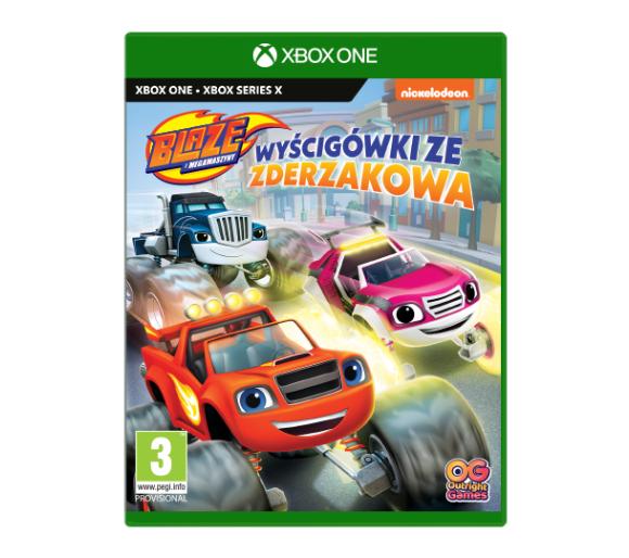 gra Blaze i Megamaszyny Wyścigówka ze Zderzakowa Gra na Xbox One (Kompatybilna z Xbox Series X)