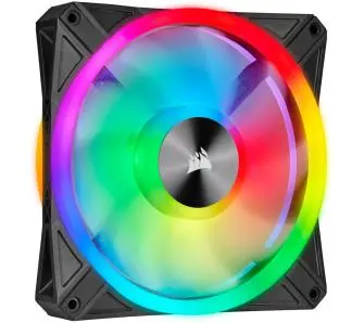 Wentylator Corsair iCUE QL140 RGB PWM Black 140mm Czarny