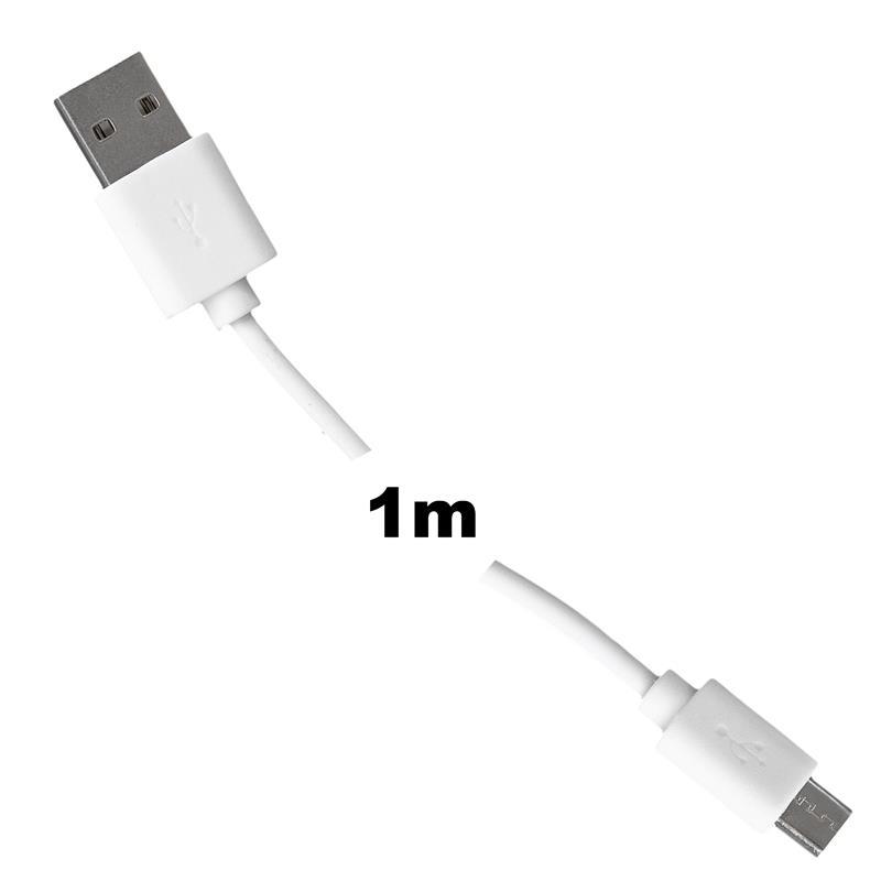 Kabel USB Whitenergy 9966 Biały