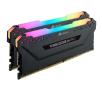 Pamięć RAM Corsair Vengeance RGB Pro DDR4 16GB (2 x 8GB) 3600 CL18 Czarny