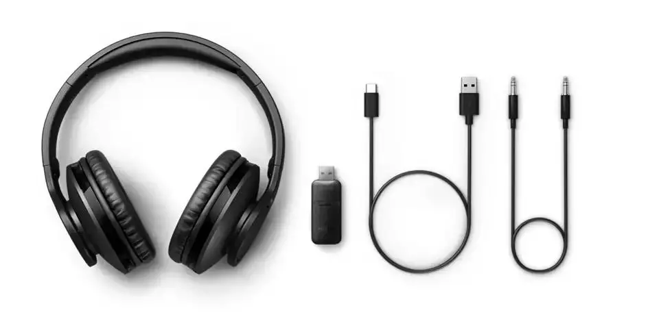 Słuchawki bezprzewodowe Philips TAH6206BK/10 Nauszne Bluetooth 5.0 Czarny