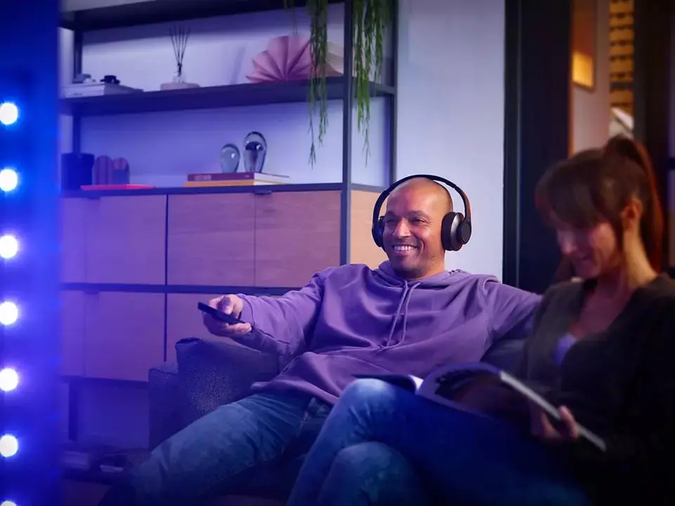 Słuchawki bezprzewodowe Philips TAH6206BK/10 Nauszne Bluetooth 5.0 Czarny