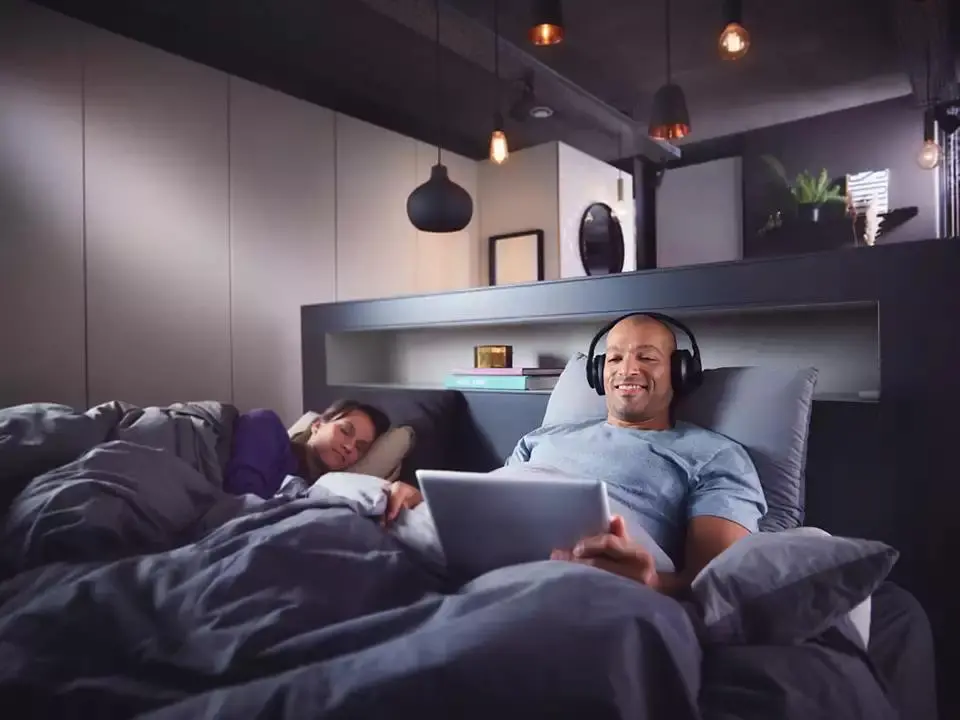 Słuchawki bezprzewodowe Philips TAH6206BK/10 Nauszne Bluetooth 5.0 Czarny