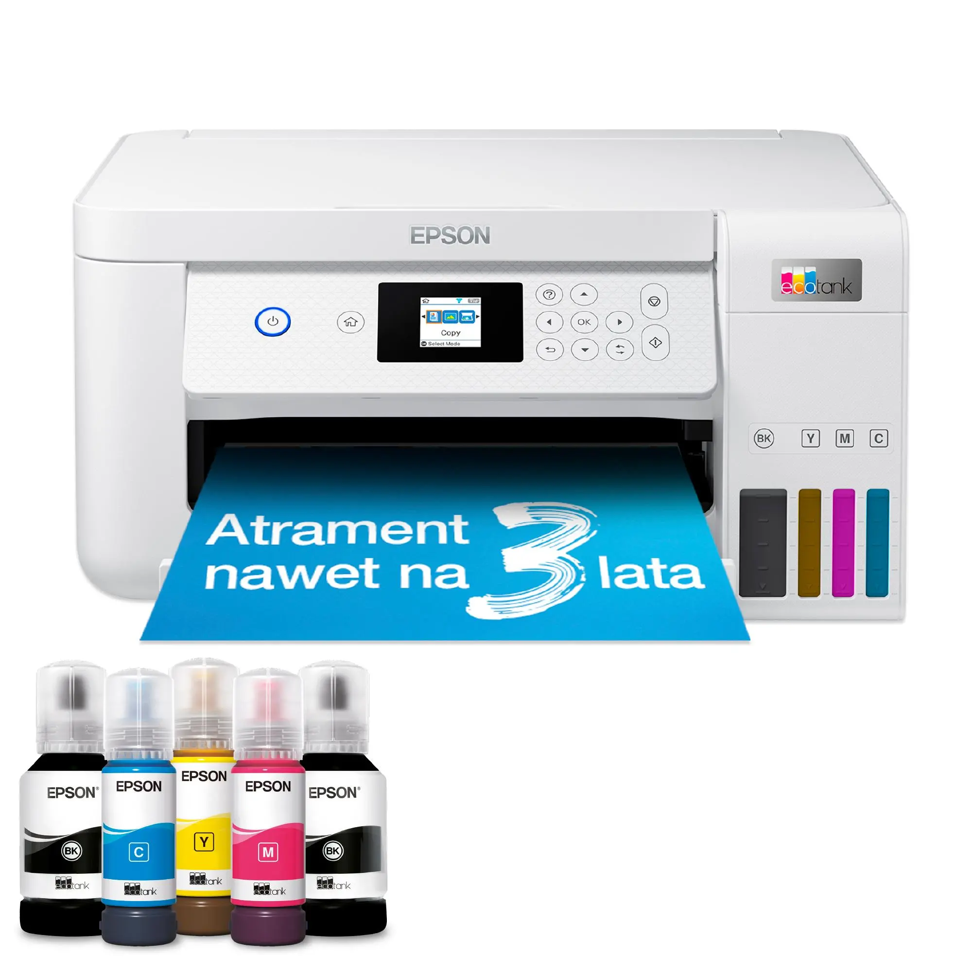 Urządzenie wielofunkcyjne Epson EcoTank L4266 WiFi Biały