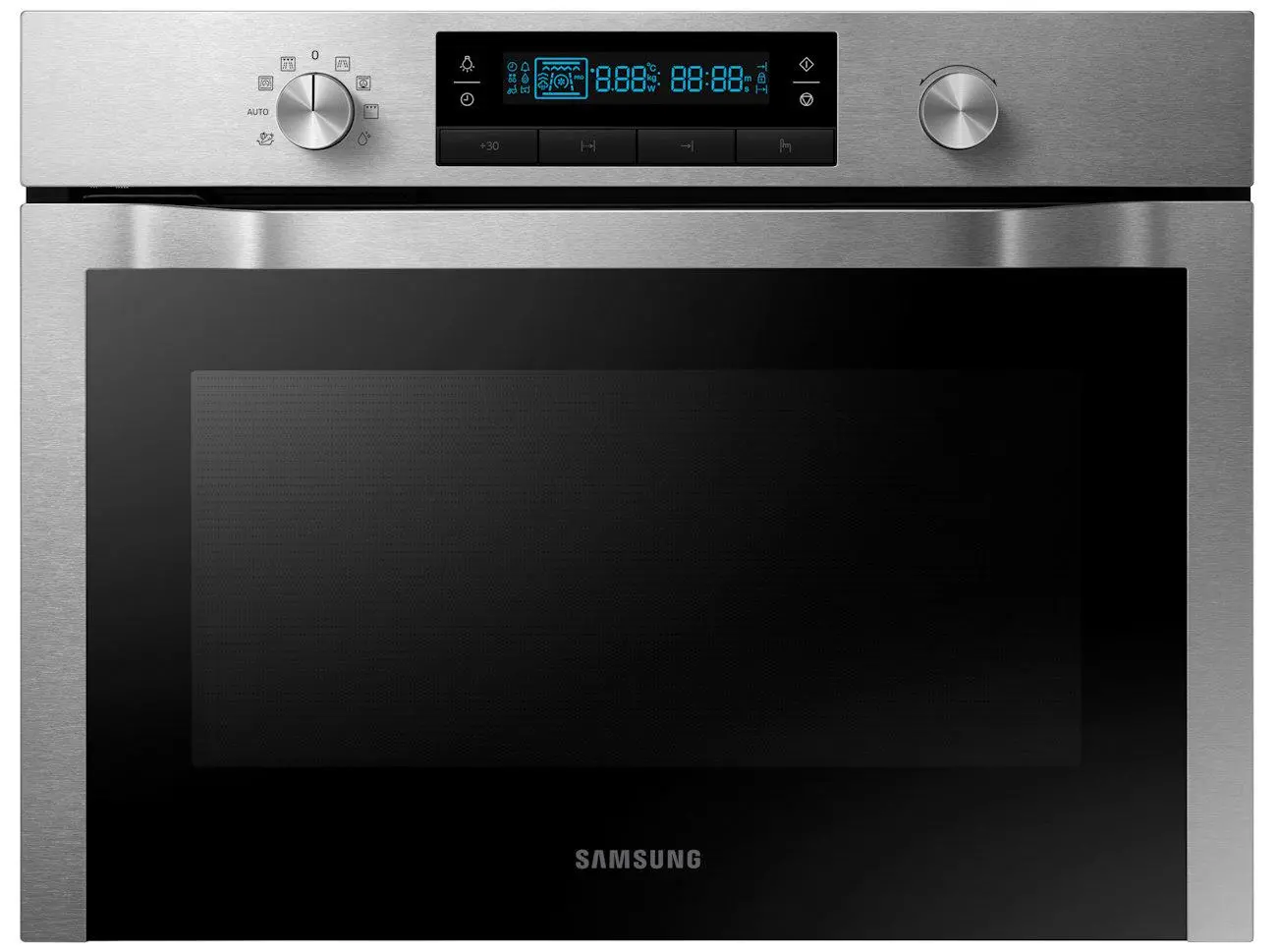 Piekarnik z mikrofalą Samsung NQ50H5533KS Termoobieg Srebrno-czarny