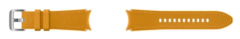 Pasek Samsung Hybrid Leather 20mm S/M Musztardowy