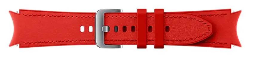 Pasek Samsung Hybrid Leather 20mm S/M Czerwony