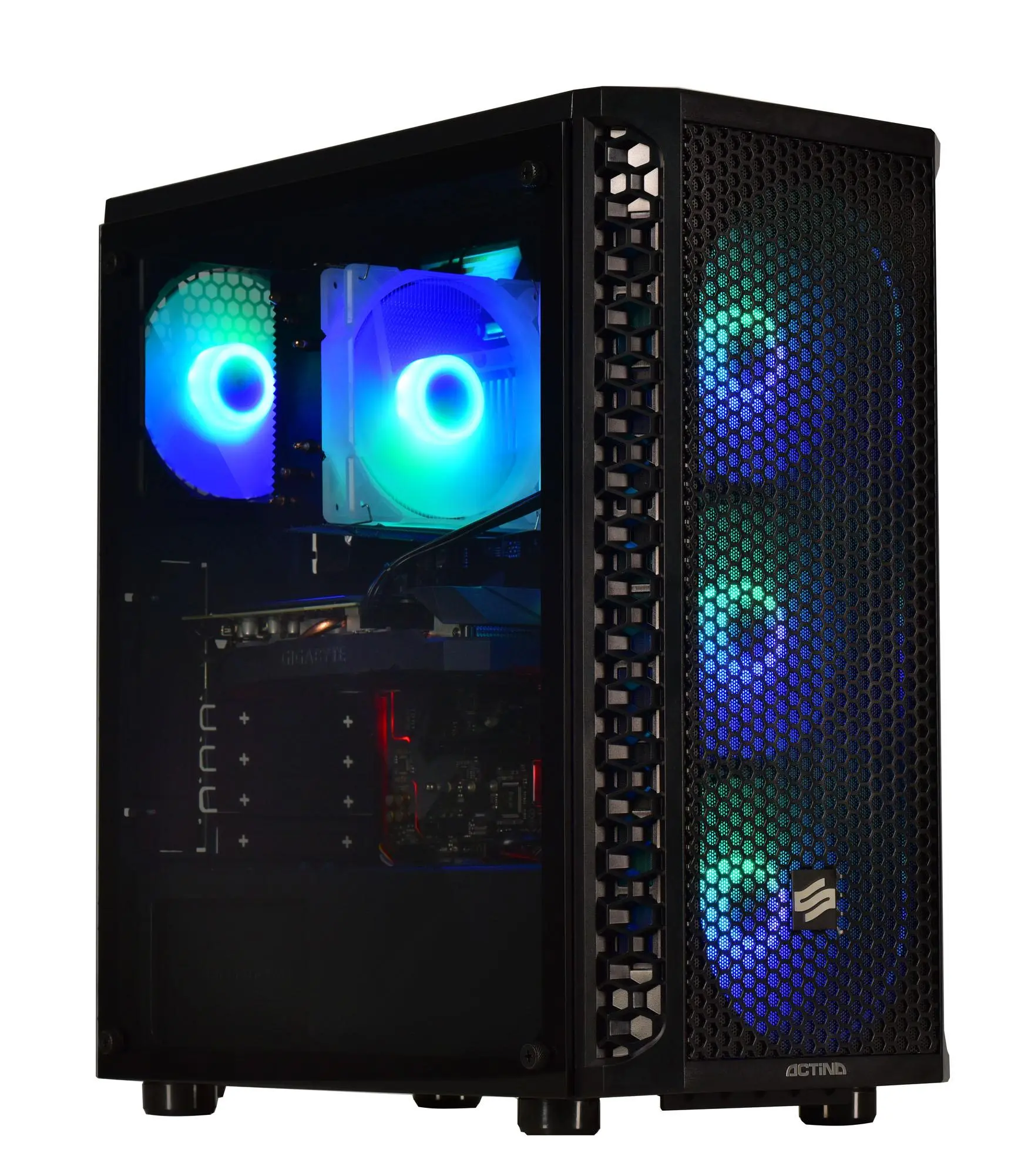 Komputer gamingowy Actina R5 3600 16GB RAM 500GB Dysk SSD GTX1660Ti Win10