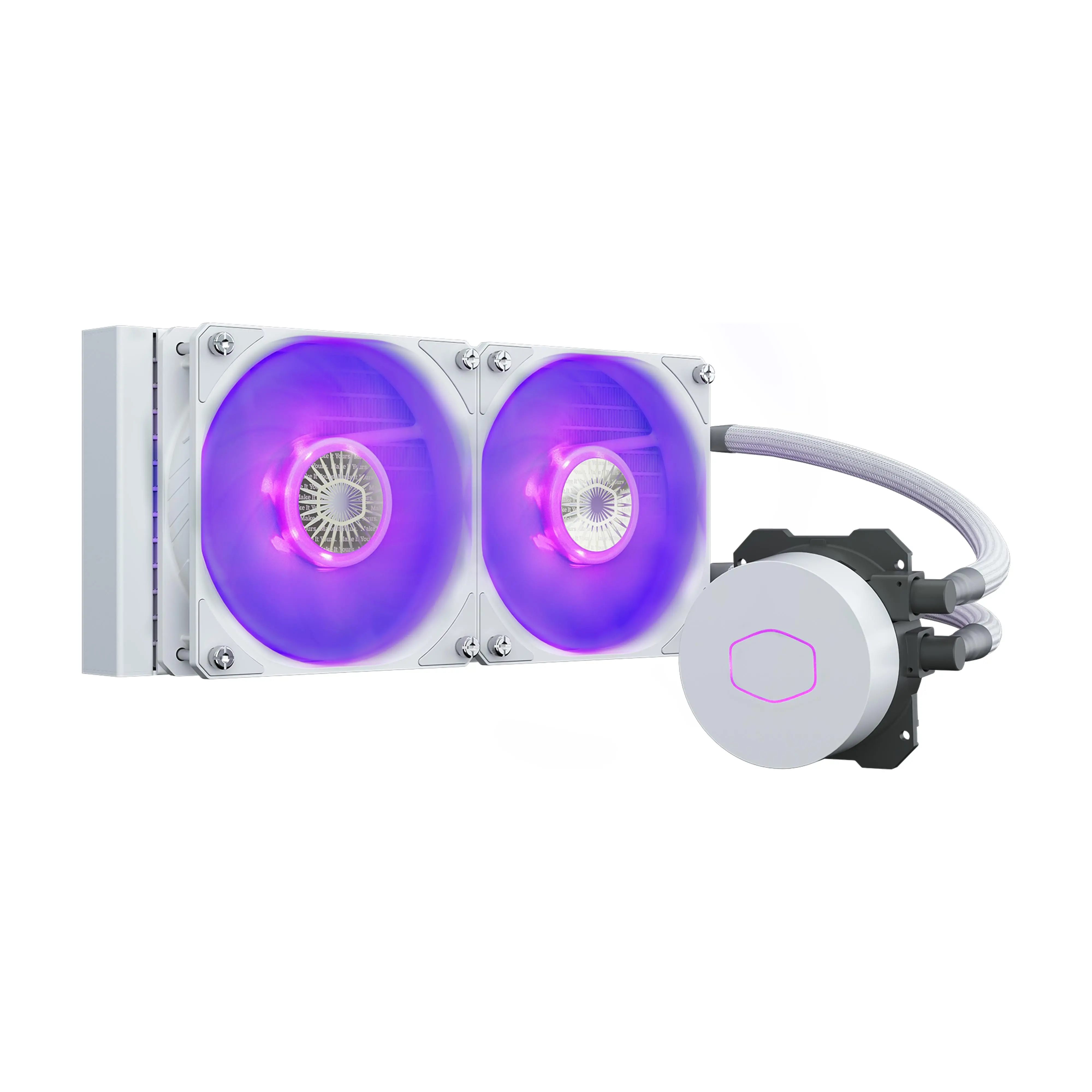 Chłodzenie Cooler Master MasterLiquid ML240L V2 RGB White Edition Biały