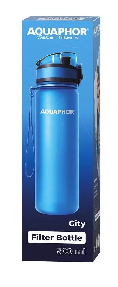 Butelka filtrująca Aquaphor City 0,5l 1 wkład