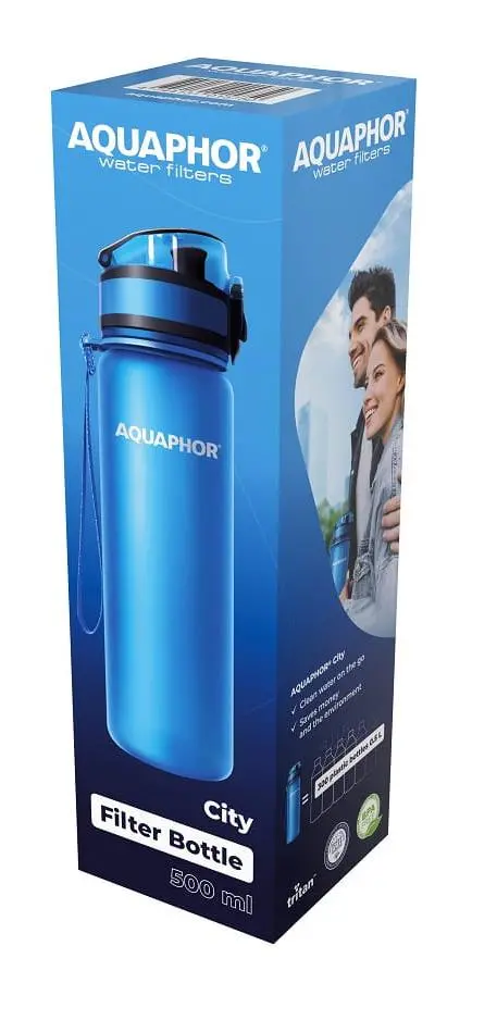 Butelka filtrująca Aquaphor City 0,5l 1 wkład