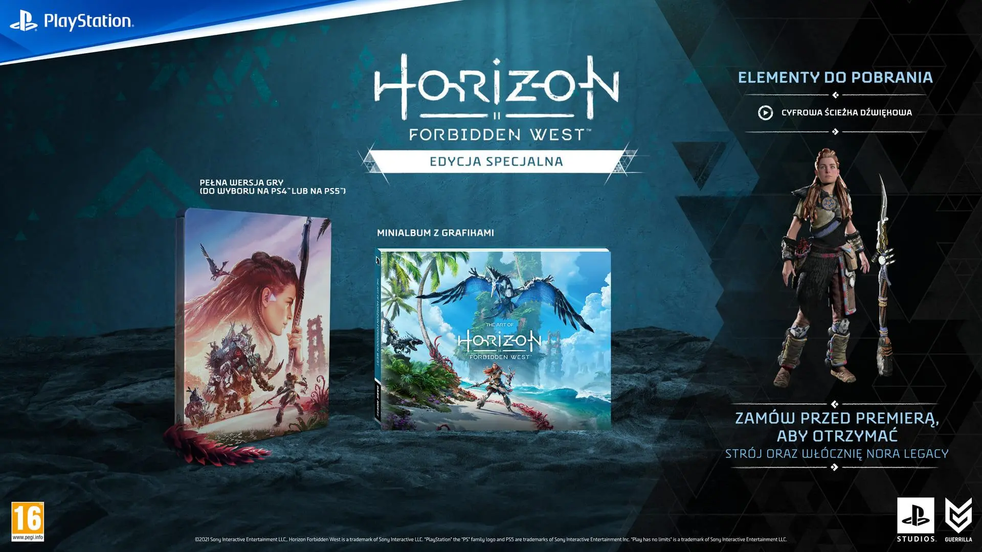 Horizon Forbidden West Edycja Specjalna Gra na PS4 (Kompatybilna z PS5)