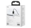 Ładowarka sieciowa Baseus TZCCSUP-L01 Super Si Quick Charger 1C 25W + kabel USB-C do USB-C 1m Czarny