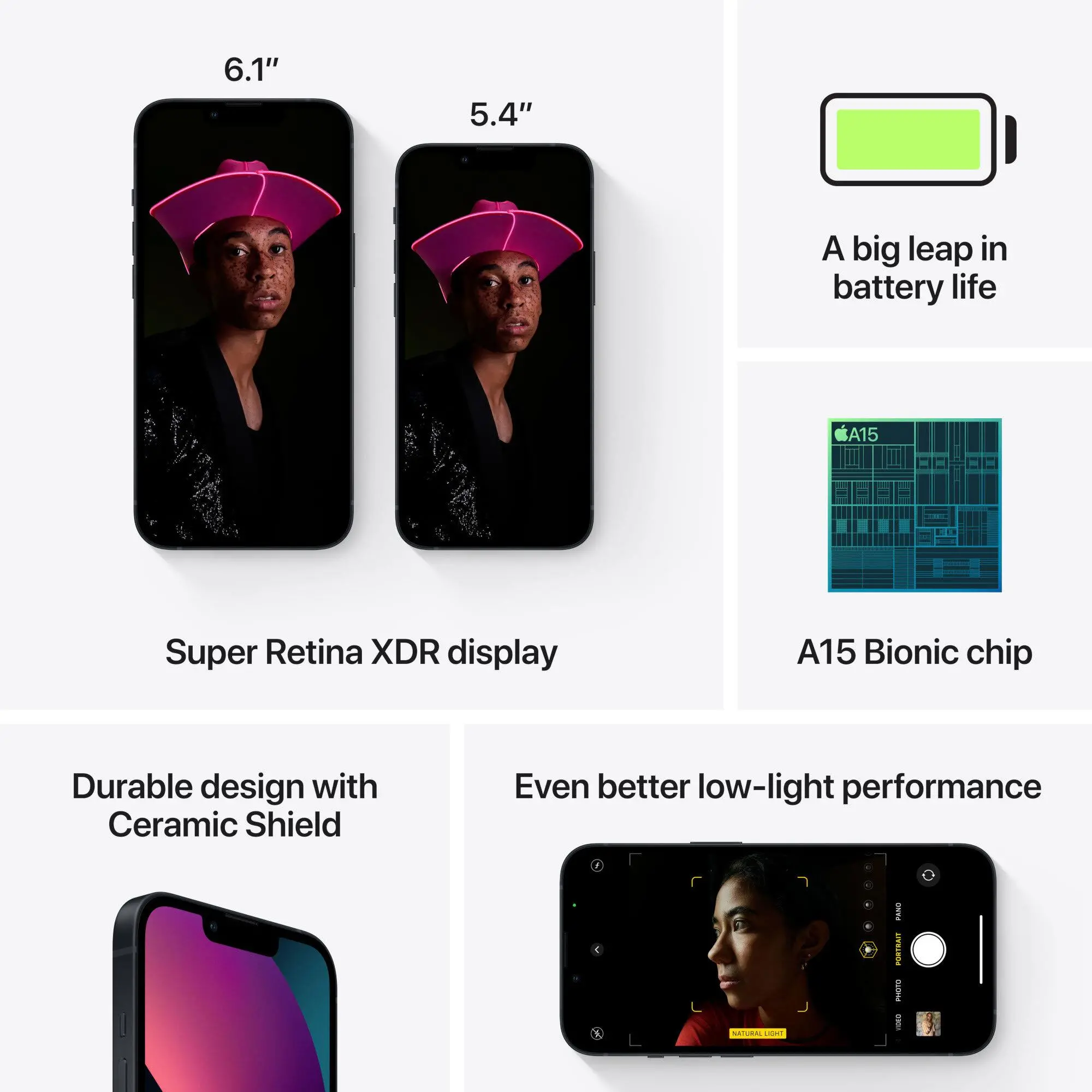 Apple iPhone 13 512GB 6,1" 12Mpix Północ