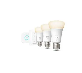 Żarówka LED Philips Hue White E27 3 szt. Zestaw startowy