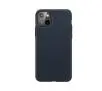 Etui Xqisit Silicone Case Anti Bac do iPhone 13 Niebieski