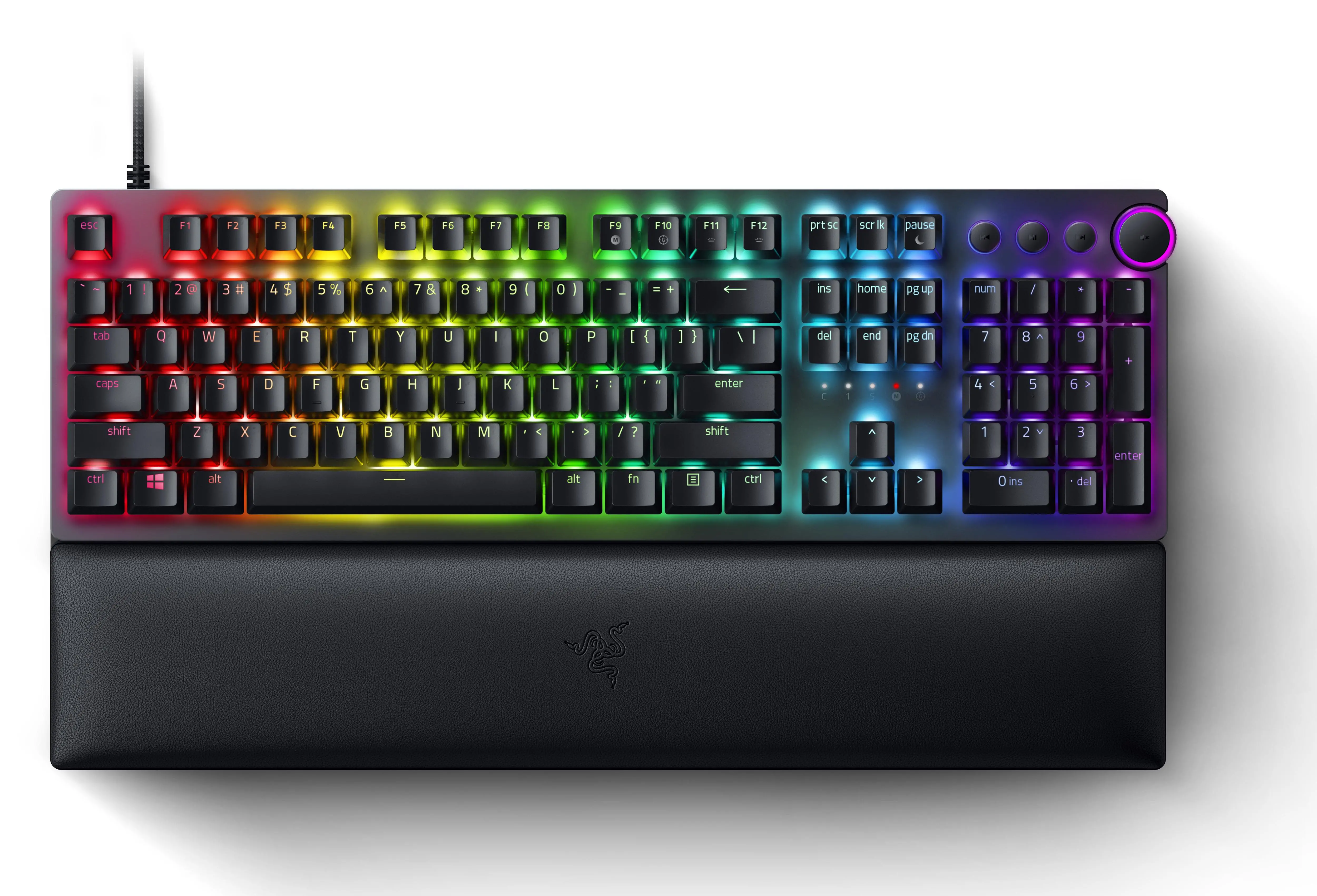 Klawiatura mechaniczna Razer Huntsman V2 Linear Optical Switch Red Czarny