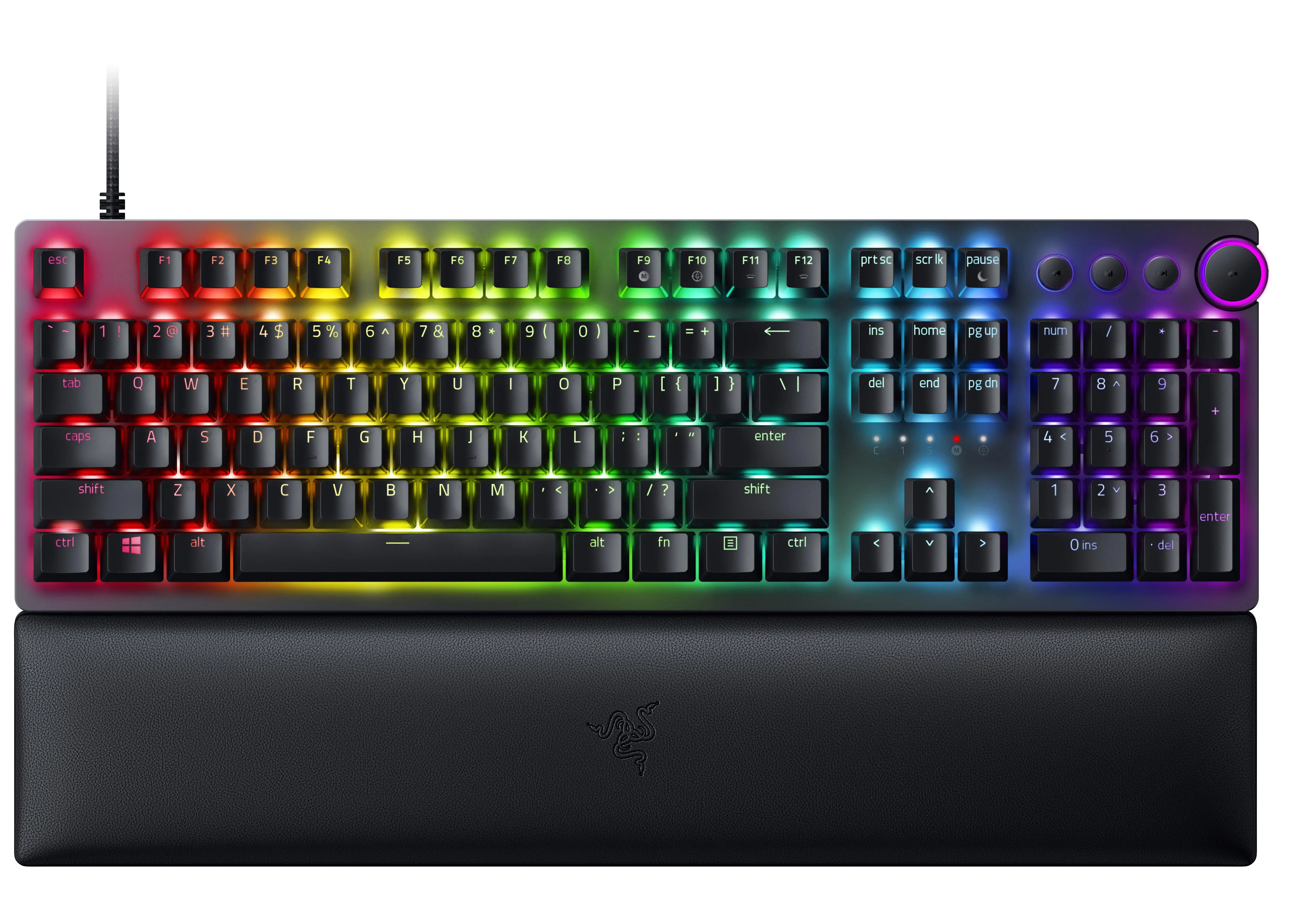 Klawiatura mechaniczna Razer Huntsman V2 Linear Optical Switch Red Czarny