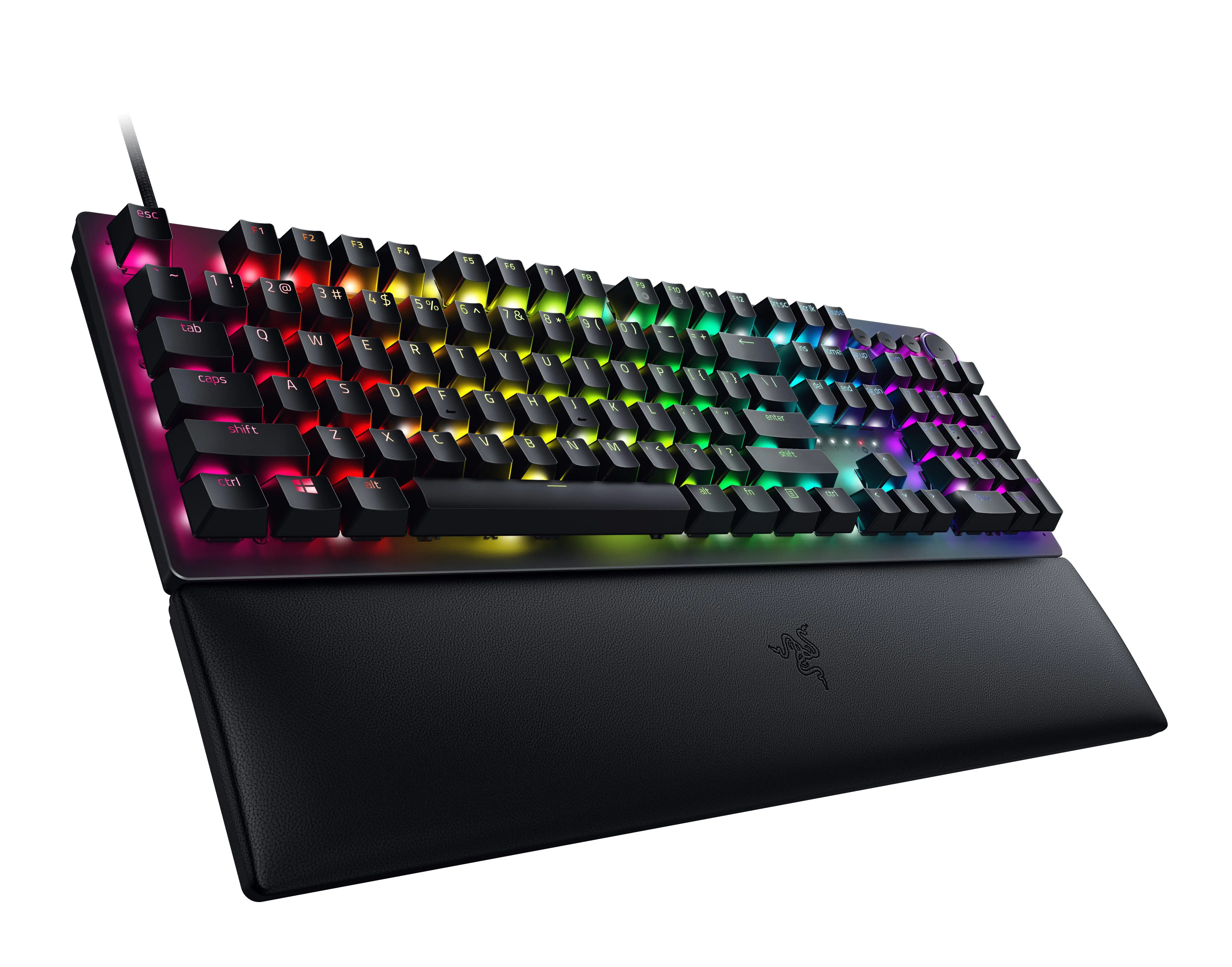 Klawiatura mechaniczna Razer Huntsman V2 Linear Optical Switch Red Czarny