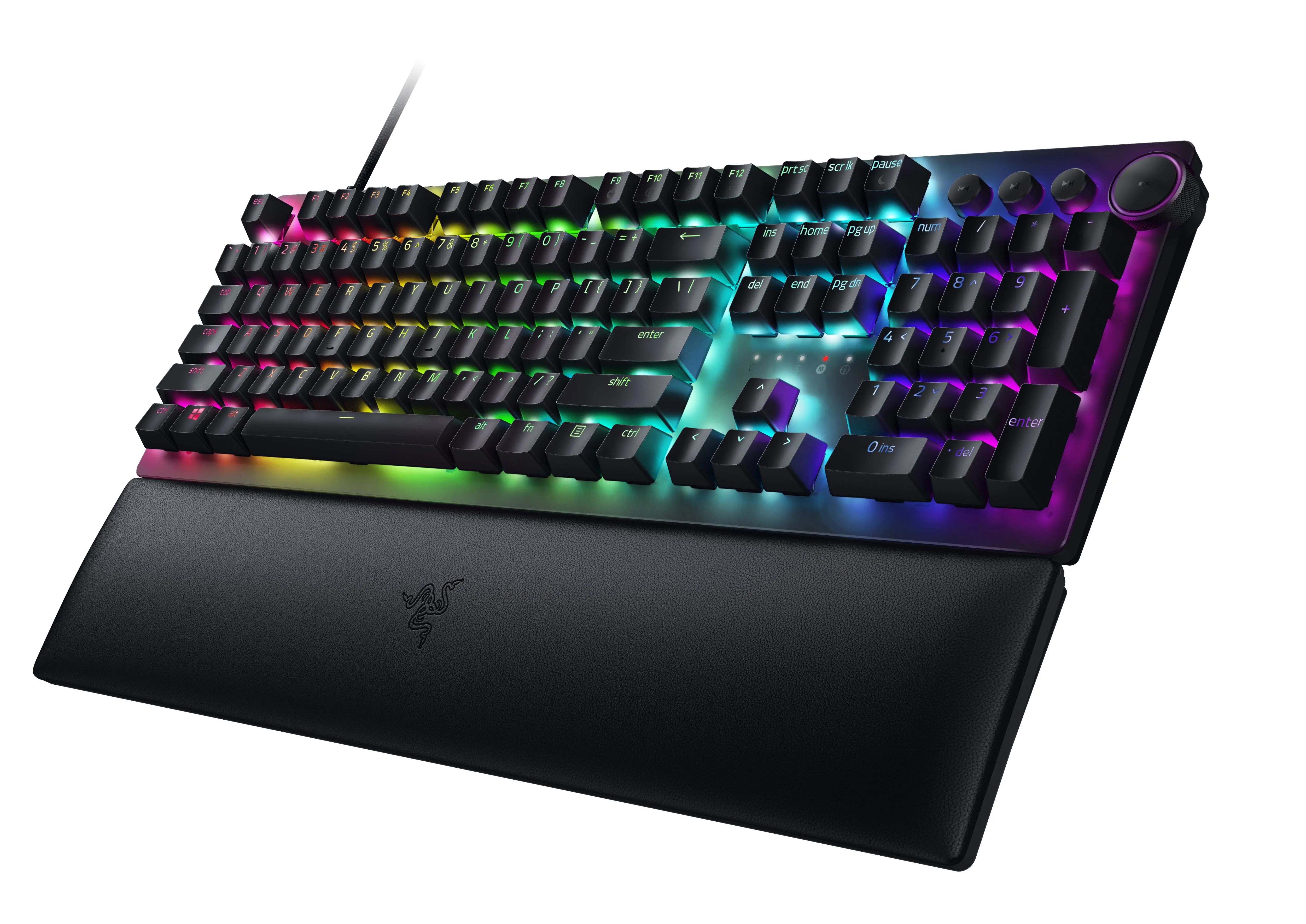 Klawiatura mechaniczna Razer Huntsman V2 Linear Optical Switch Red Czarny