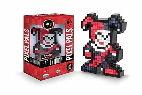 Świecąca figurka PDP PIXEL PALS DC Harley Quinn