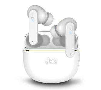 Słuchawki bezprzewodowe Jaz TWS Loop - dokanałowe - Bluetooth 5.0 - biały