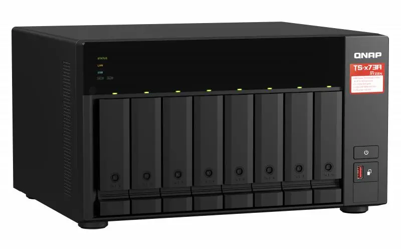 Dysk sieciowy QNAP TS-873A-8G Czarny