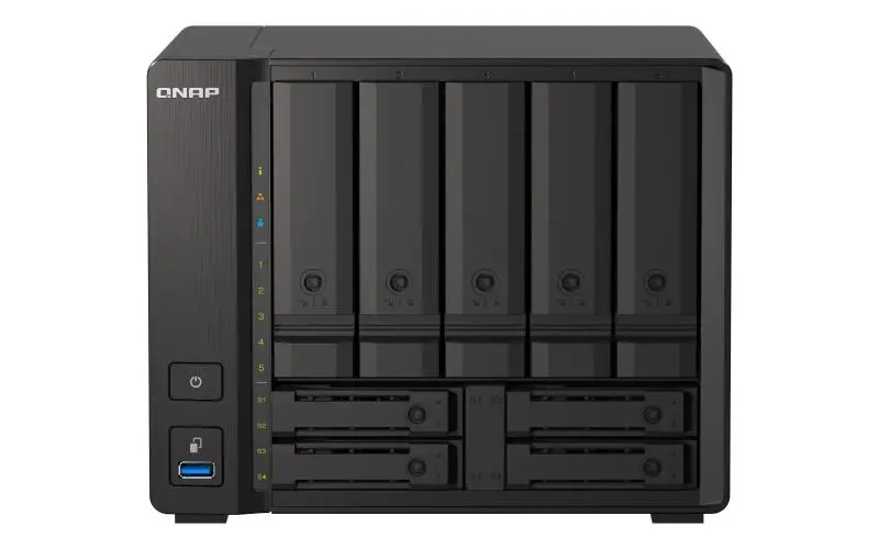 Dysk sieciowy QNAP TS-H973AX-8G Czarny