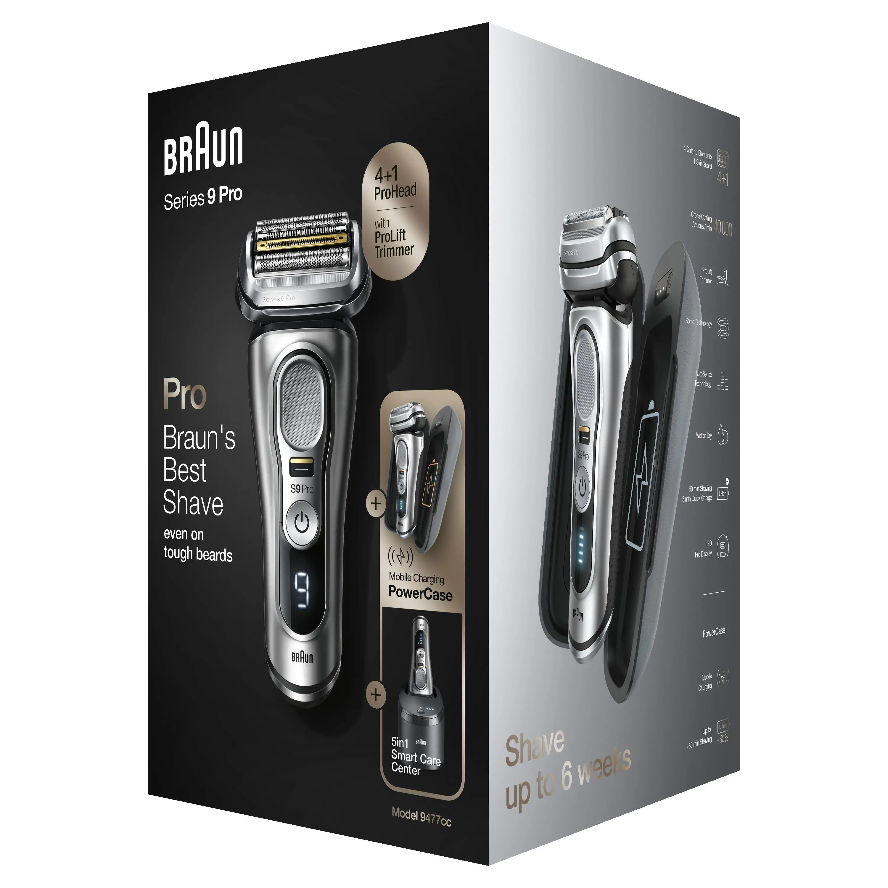 Golarka Braun Series 9 Pro 9477CC Trymer