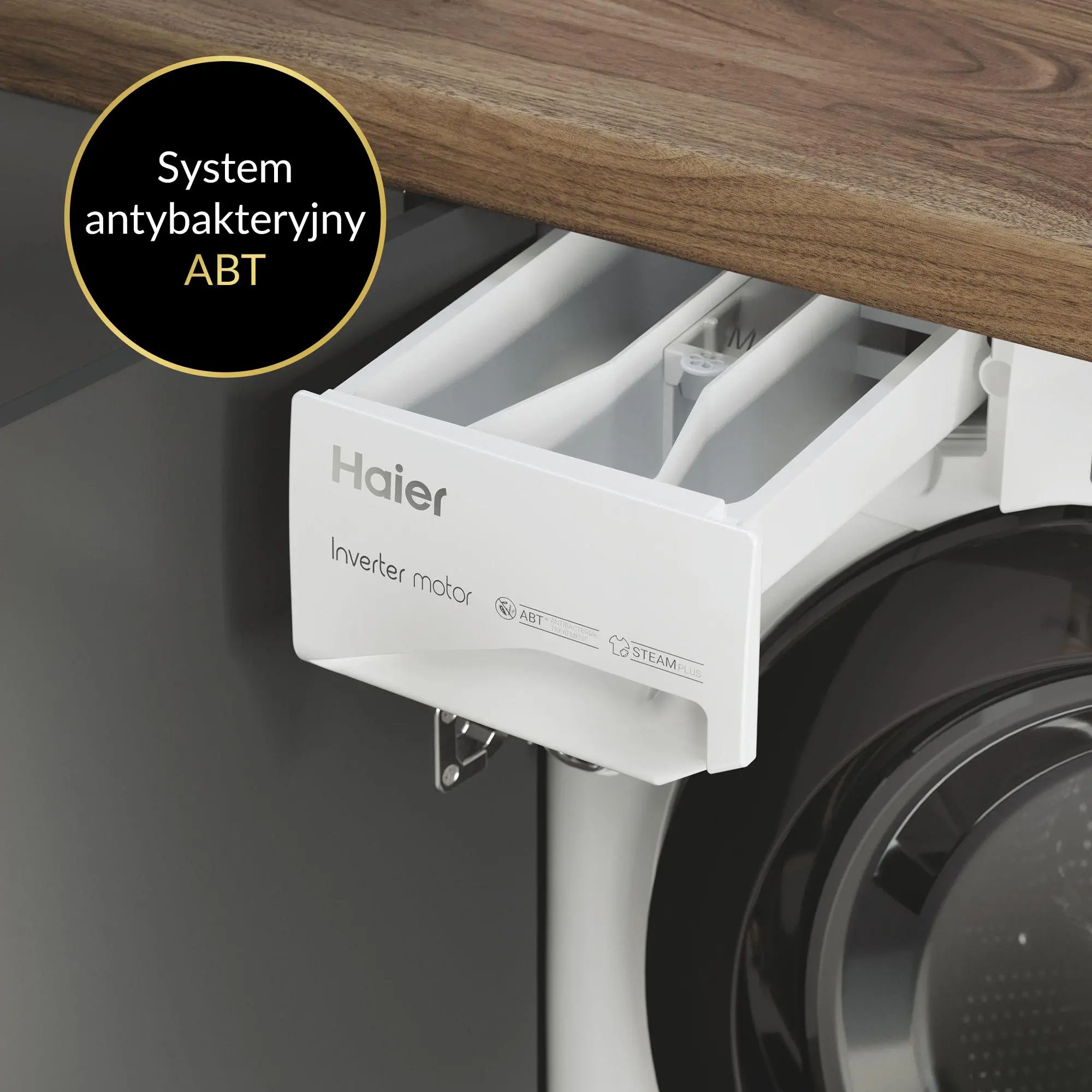 Pralka Haier Seria 4 HWQ90B416FWB-S 9kg 1600obr/min