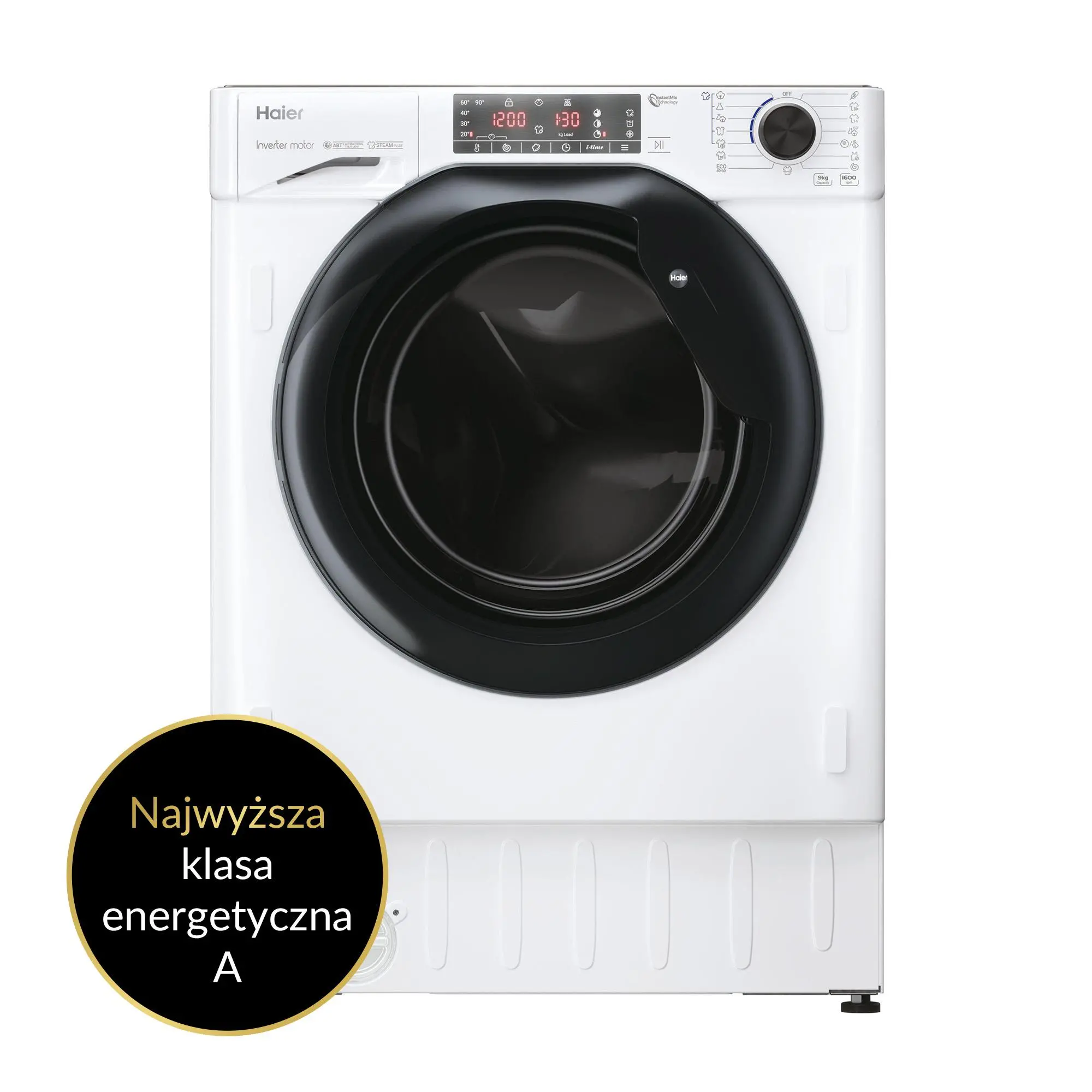 Pralka Haier Seria 4 HWQ90B416FWB-S 9kg 1600obr/min