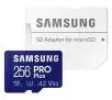 Karta pamięci Samsung Pro Plus microSDXC 256GB 160/120 A2 V30