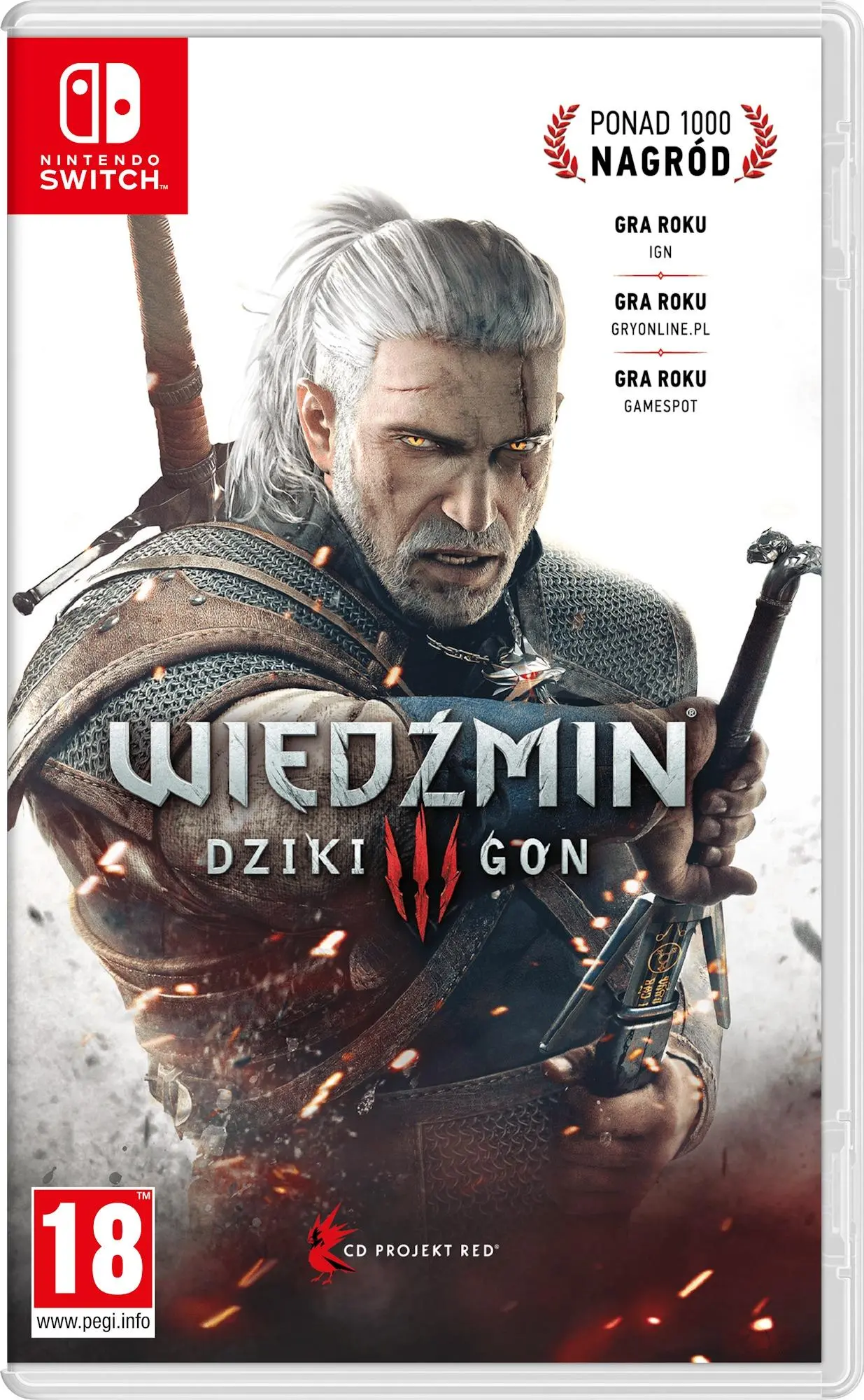 Wiedźmin 3: Dziki Gon Gra na Nintendo Switch