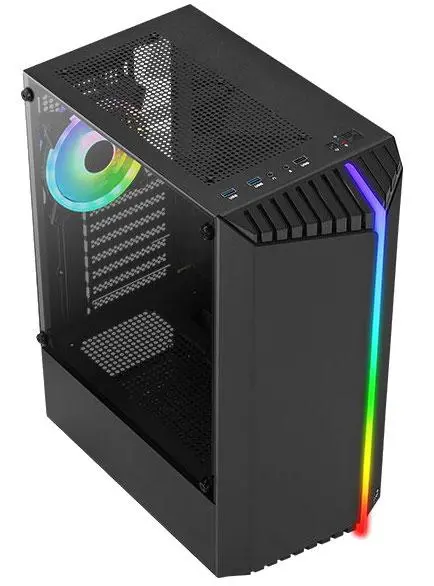 Obudowa Aerocool Bionic G-BK-V2 RGB Czarny