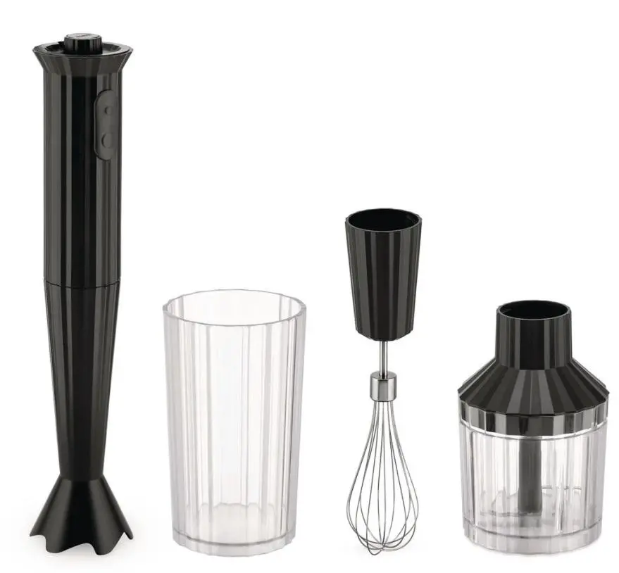 Alessi Plissé MDL10SB 500W Rozdrabniacz Końcówka do ubijania