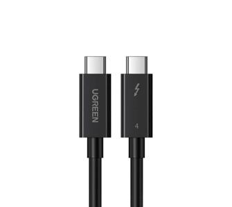 Kabel USB UGREEN USB-C Thunderbolt 4 100W 0.8m 4K Czarny
